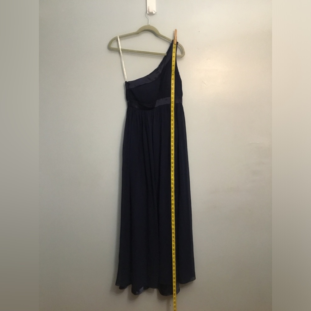 Bari Jay One-Shoulder Navy Dress - Picture 12 of 14
